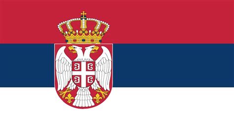 Bandera e Himno Nacional de Serbia - Flag and National Anthem of Serbia ...