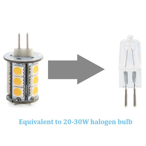 Makergroup T3 G4 Bi Pin LED Light Bulb 12VAC DC Low Voltage 3Watt Warm