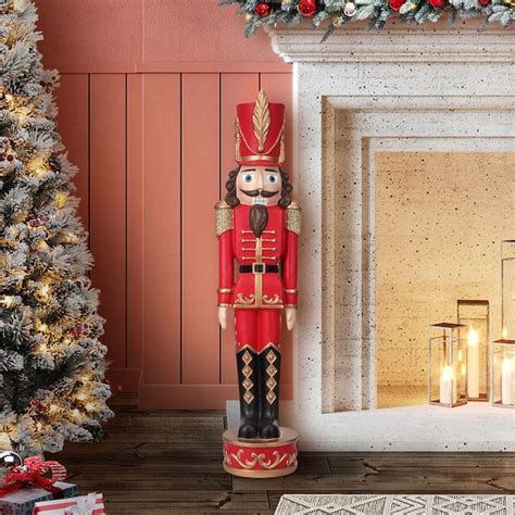 Haute Decor 37-in Nutcracker Christmas Decor DCGD0026 at Lowes.com