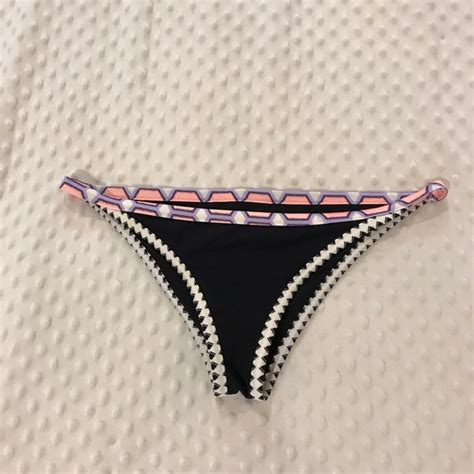Victoria S Secret Swim Victorias Secret Black Bikini Bottom Cheeky Poshmark