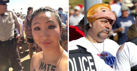 Arizona Protestors Close Off Road To Donald Trump Rally Attn