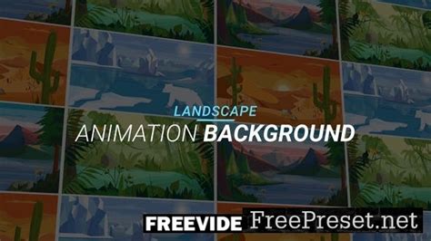 Landscape - Animation background - Video Template - 34221971