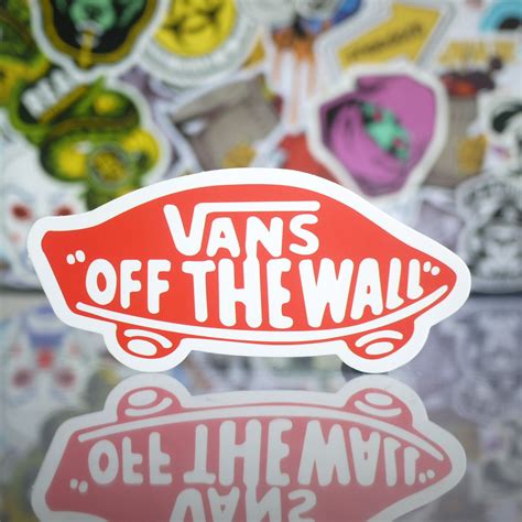 VANS Off the Wall Classic Logo Sticker | Wall classic, Logo sticker, Vans off the wall