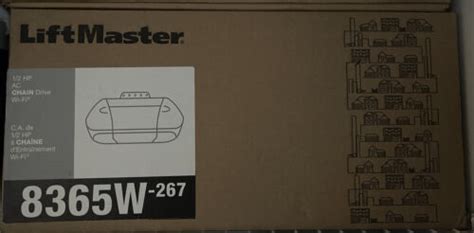 Liftmaster 8365w 267 12 Hp Chain Drive Garage Opener Chain Rail Not