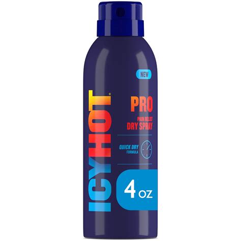 Icy Hot Pro Pain Relief Dry Spray OZ