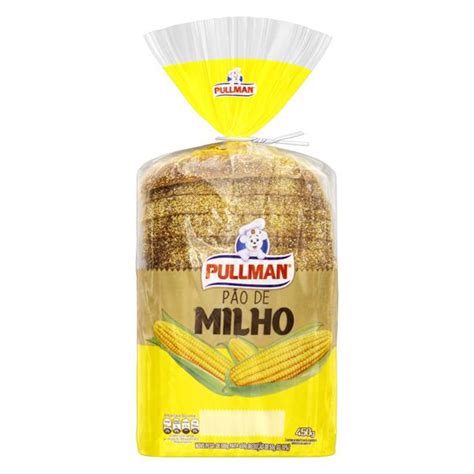 Pão Milho Pullman Pacote 450g Super José