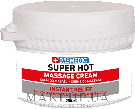 Pasmedic Super Hot Massage Cream - Супер горячий массажный крем для ...