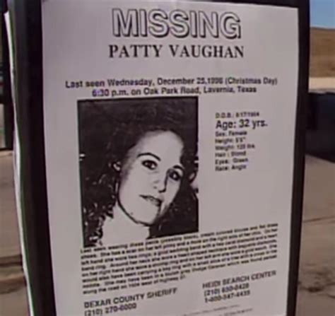 Seven Mysteries In Case Of Missing Mom Of Three Patty Vaughan Who