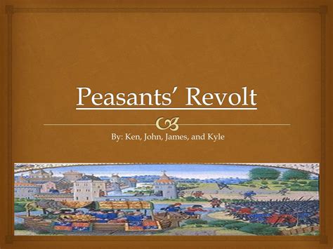 PPT - Peasants’ Revolt PowerPoint Presentation, free download - ID:2803919