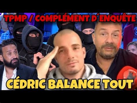 Port dun brassard Police dans TPMP lancien policier Cédric