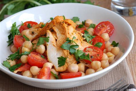 Harissa Chicken With Chickpea Salad Mummypages Uk