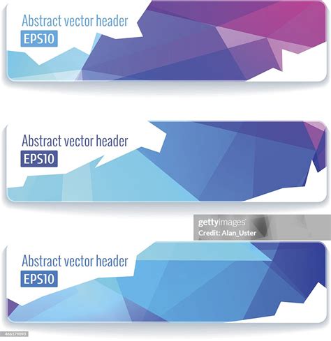 Abstract Vector Header Banners High Res Vector Graphic Getty Images