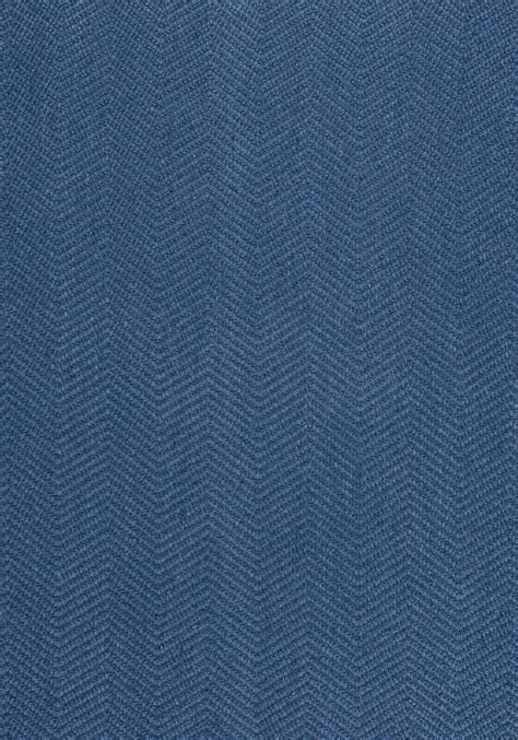 W80629 Dalton Herringbone Woven Fabrics Royal Blue From The Thibaut