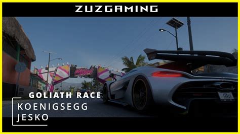 Forza Horizon 5 Koenigsegg Jesko Goliath Race Gameplay RTX ON YouTube