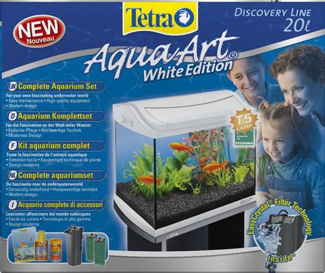 Tetra Aquaart Discover Line Aquarium Complete Set L White L White