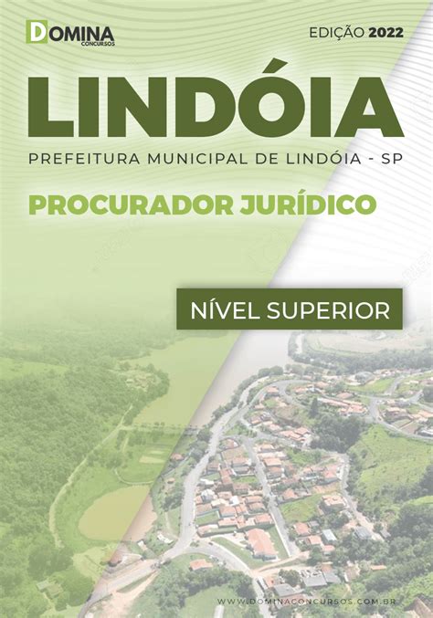 Apostila Concurso Pref Lindóia SP 2022 Procurador Jurídico