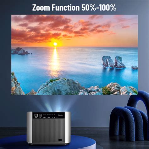 ThundeaL TDA6 Full HD Projector 1080P 2K 4K Video Home Theater Auto ...