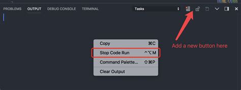 Stop Execution In Visual Studio Code