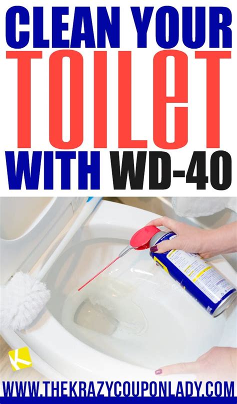 Wd40 To Clean Toilet