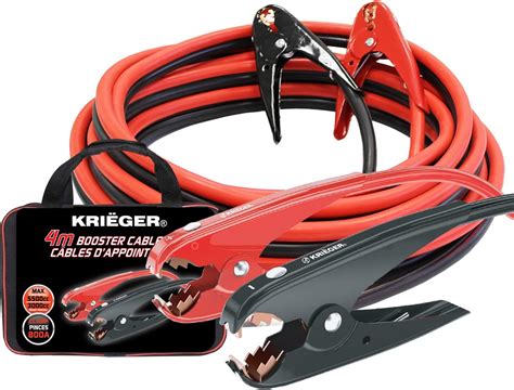 K KRIËGER Krieger Starthilfekabel 4m 35mm² 800A Tragbarer Autobatterie