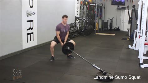 Landmine Sumo Squat YouTube