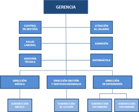 Organigrama Complejo Asistencial De Ávila