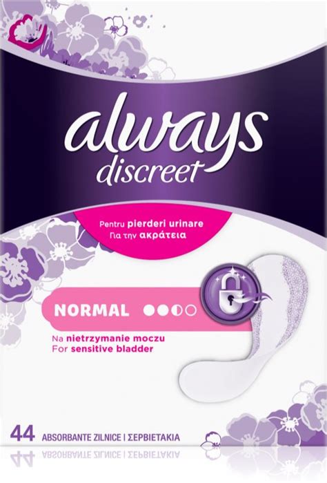 Always Discreet Normal Incontinence Pads Notino Co Uk