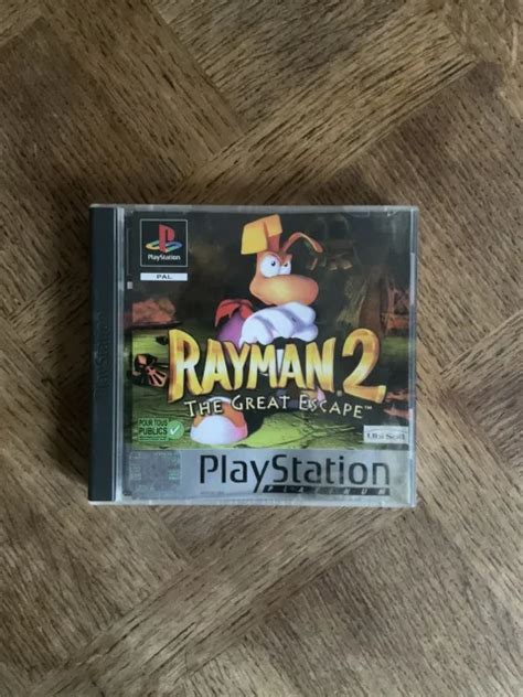 Rayman The Great Escape Jeu Playstation Psone Pal Fr Eur