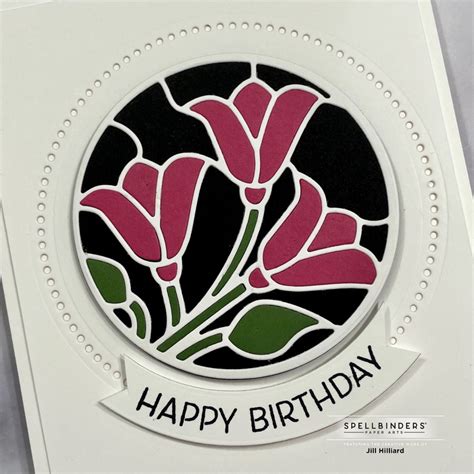 Stained Glass Bouquet By Becca Feeken Jill S Card Creations