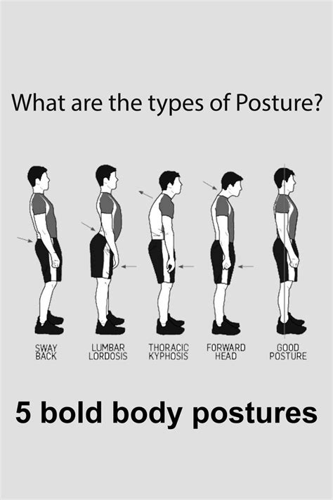 The Five Types Of Postures Explained