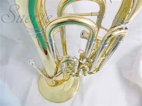 Bb Euphonium 31 Pistons Compensating System With Abs Case Musical