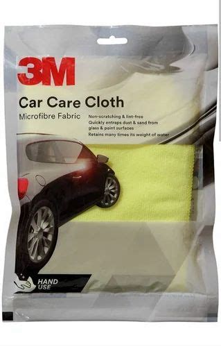 3m Car Care Fine Microfibre Cloth With Cleaning Mechanism, 12" x 14 ...