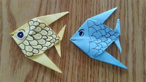 Origami Fish Tutorial Dive Into The Art Of Papercraft Beauty All