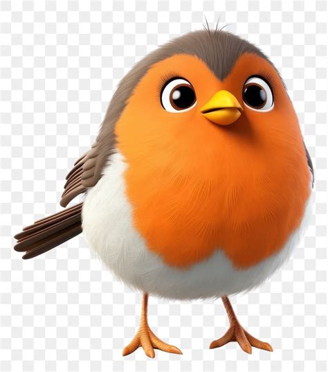 Png Robin Bird Cartoon Animal Premium Png Rawpixel