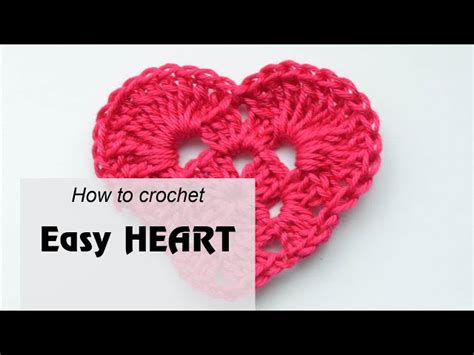 Youtube Easy Crochet Hearts