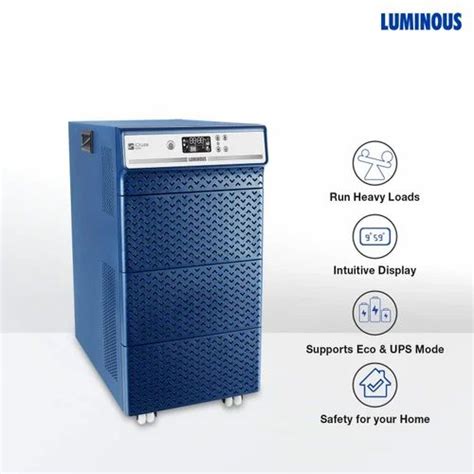 Single Luminous I Cruze 10000 9 5 KVA Pure Sine Wave Super Inverter