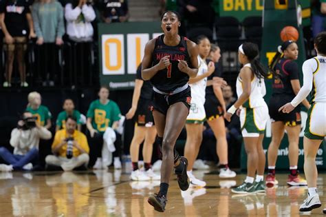 Mm Maryland Womens Basketballs Diamond Miller Named Big Ten