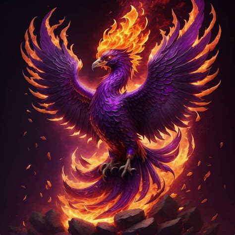 Purple Phoenix by TenebrisUmbra1389 on DeviantArt