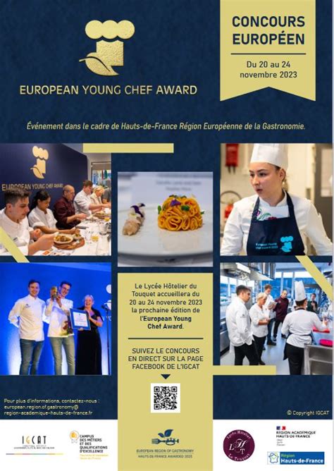 Concours Jeune Chef Européen Lycée Hôtelier du Touquet