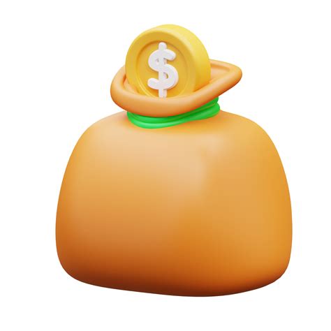 3d Illustration Money Bags 42381735 Png