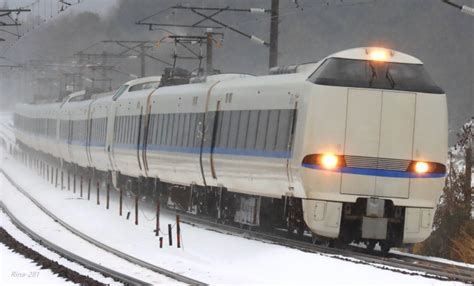 Jr西日本 683系電車 サンダーバード クハ683 705 細呂木駅 鉄道フォト・写真 By Rina 281さん レイルラボraillab