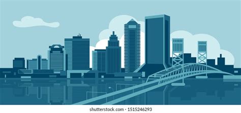 267 Jacksonville Skyline Silhouette Images, Stock Photos & Vectors | Shutterstock