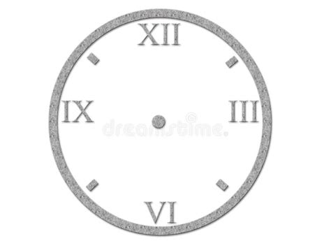 Roman Numerals On Clock Face Stock Illustration - Image: 3614914