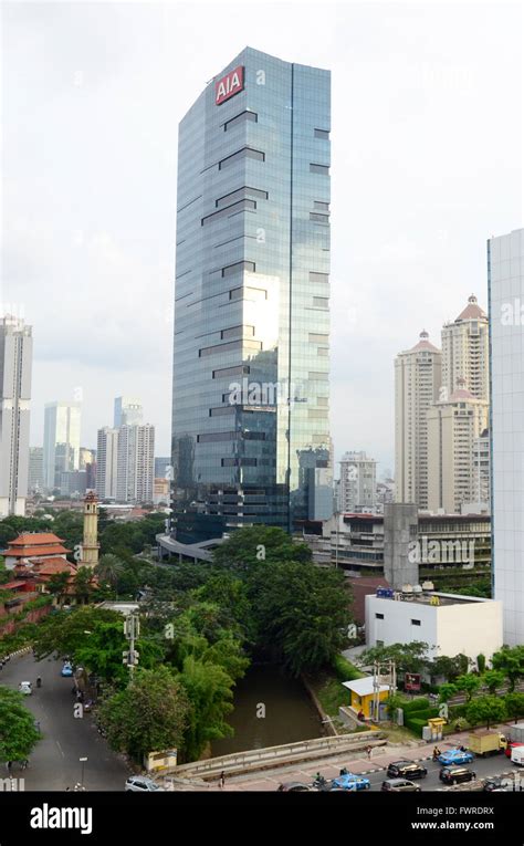 Aia Central Building In Sudirman Street One Of High Risk Building In