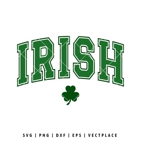 Irish Svg Shamrock Svg St Patricks Day Svg Vectplace