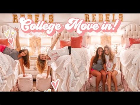 College Move In Vlog Ole Miss Sorority House Edition My Last