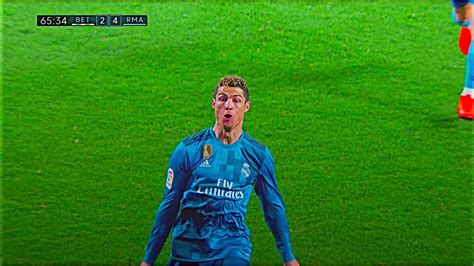 Cristiano Ronaldo Vs Real Betis 2018 Ultra 4K 2160p 60fps Video YouTube