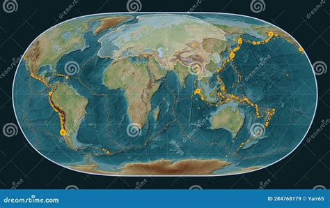 Eurasian Tectonic Plate. Wiki. Natural Earth II. Earthquakes and Stock ...