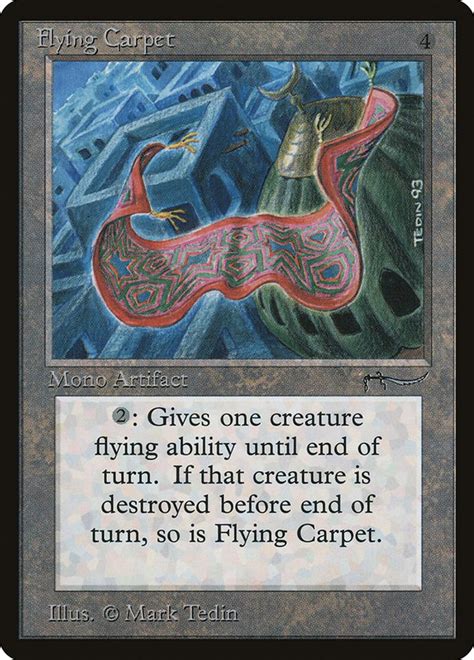 Flying Carpet - Arabian Nights - Magic: The Gathering