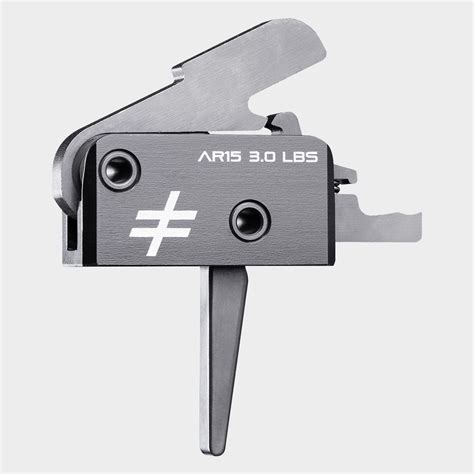 AR 15 Zero Trigger Flat Blackout Defense